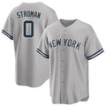 NY.Yankees #0 Marcus Stroman Player Gray Road Game Ddoa Stitched Jerseys