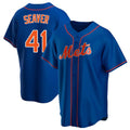NY.Mets #41 Tom Seaver Player Royal Home Game Ddoa Stitched Jerseys