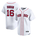 B.Red Sox #16 Jarren Duran Player White Limited Home Game Ddoa Stitched Jerseys