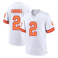 TB.Buccaneers #2 Emeka Egbuka Player White '76 Home Game Ddoa Stitched Jerseys