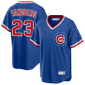 C.Cubs #23 Ryne Sandberg Player Royal T-shirt Cooperstown Collection Limited Ddoa Stitched Jerseys