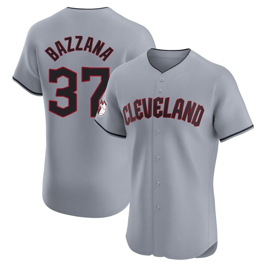 C.Guardians #37 Travis Bazzana Player Gray Road Limited Elite Home Ddoa Stitched Jerseys