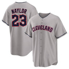 C.Guardians #23 Bo Naylor Player Gray Game Home Ddoa Stitched Jerseys