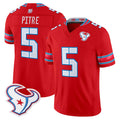 H.Texans #5 Jalen Pitre Player Red 2026 Rivalries Vapor Limited Home Game Ddoa Stitched jerseys