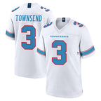T.Titans #3 Tommy Townsend Player White 2026 Game Home Ddoa Stitched Jerseys