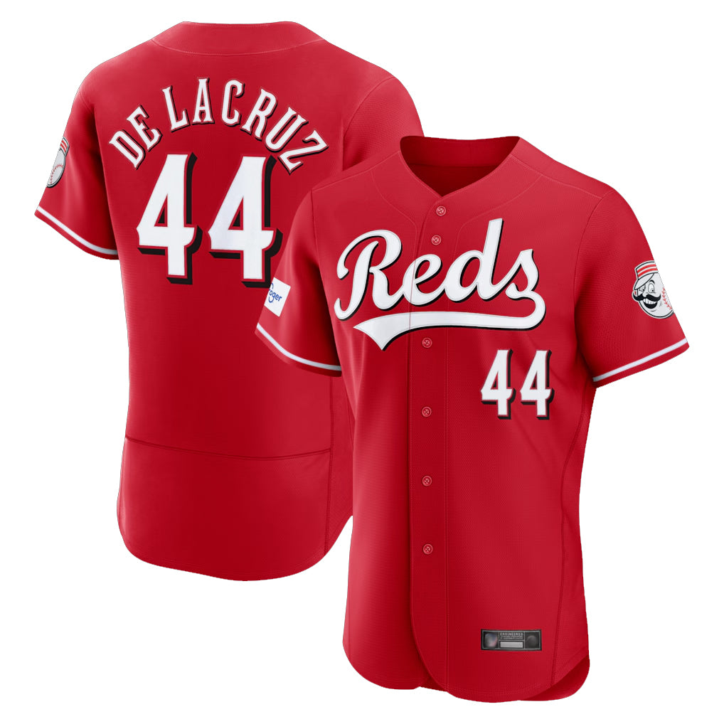 C.Reds #44 Elly De La Cruz Player Red Limited Elite Home Ddoa Stitched Jerseys