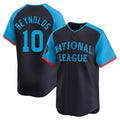 P.Pirates #10 Bryan Reynolds Player Navy National League All-Star Home Limited Ddoa Stitched Jerseys