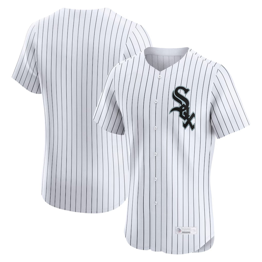 C.White Sox ## White Sox Blank Player White Limited Elite Home Ddoa Stitched Jerseys