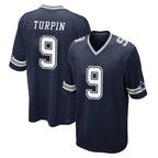 D.Cowboys #9 KaVontae Turpin Player Navy Home Game Ddoa Stitched Jerseys