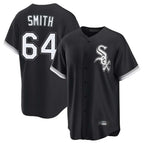 C.White Sox #64 Shane Smith Player Black Home Game Ddoa Stitched Jerseys