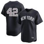 NY.Yankees #42 Mariano Rivera Player Navy Limited Ddoa Stitched Jerseys