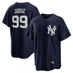 NY.Yankees #99 Aaron Judge Player Navy Game Ddoa Stitched Jerseys