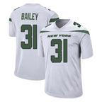 NY.Jets #31 David Bailey Player White Spotlight Home Game Ddoa Stitched Jerseys