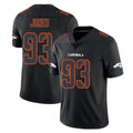D.Broncos #93 D.J. Jones Player Black Impact Limited Game Ddoa Stitched Jerseys