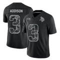MN.Vikings #3 Jordan Addison Player Black Limited 2026 Salute to Service Home Game Ddoa Stitched Jerseys