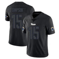 LA.Rams #15 Ty Simpson Player Black Impact Limited Home Game Ddoa Stitched Jerseys