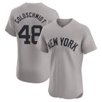 NY.Yankees #48 Paul Goldschmidt Player Gray Limited Elite Home Ddoa Stitched Jerseys
