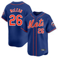 NY.Mets #26 Nolan McLean Player Royal Home Limited Ddoa Stitched Jerseys