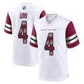W.Commanders #4 Frankie Luvu Player White Game Home Ddoa Stitched Jerseys