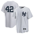 NY.Yankees #42 Mariano Rivera Player White Game Ddoa Stitched Jerseys