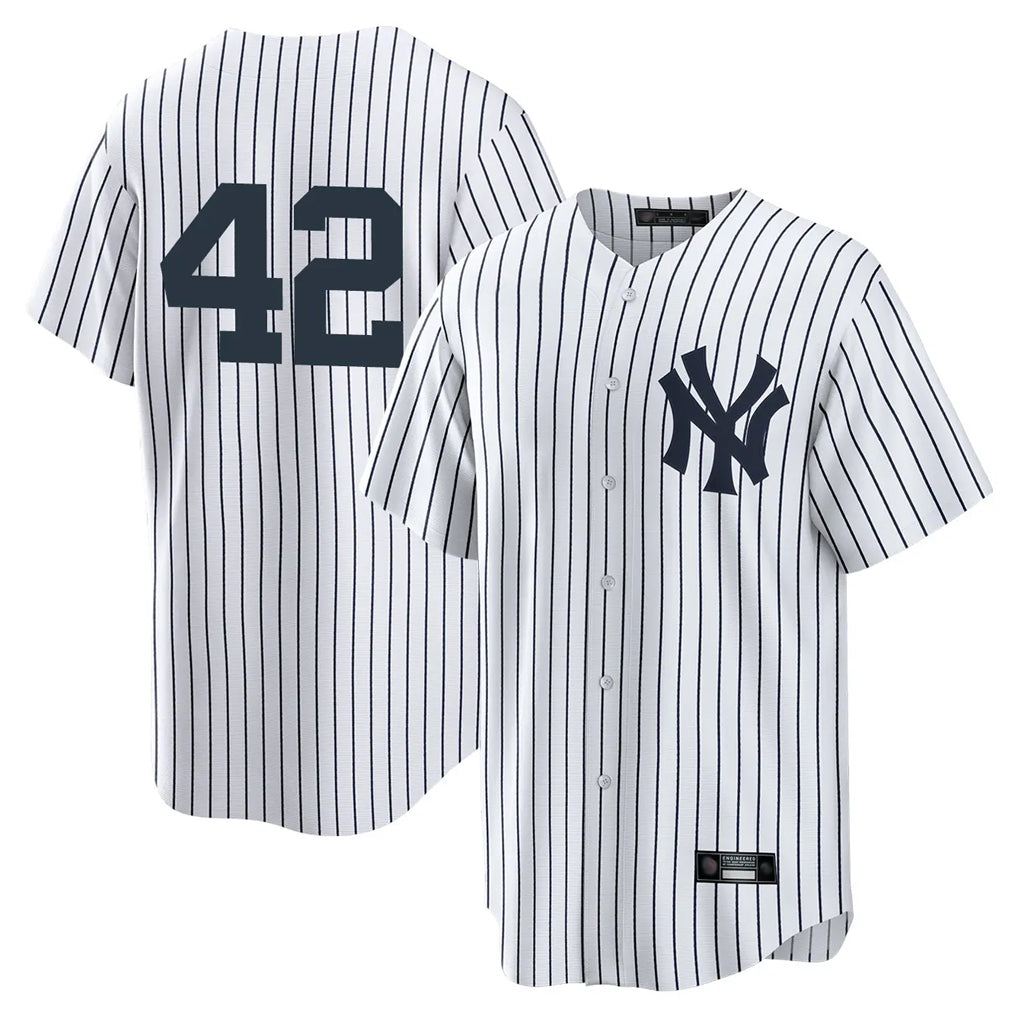 NY.Yankees #42 Mariano Rivera Player White Game Ddoa Stitched Jerseys