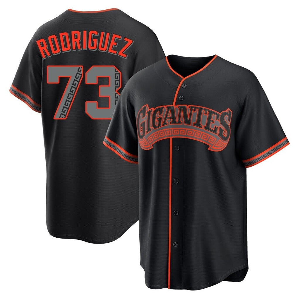 SF.Giants #73 Randy Rodriguez Player Black Alternate Limited Ddoa Stitched Jerseys