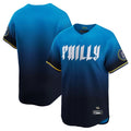 P.Phillies ## Phillies Blank Player Blue City Connect Home Limited Ddoa Stitched Jerseys
