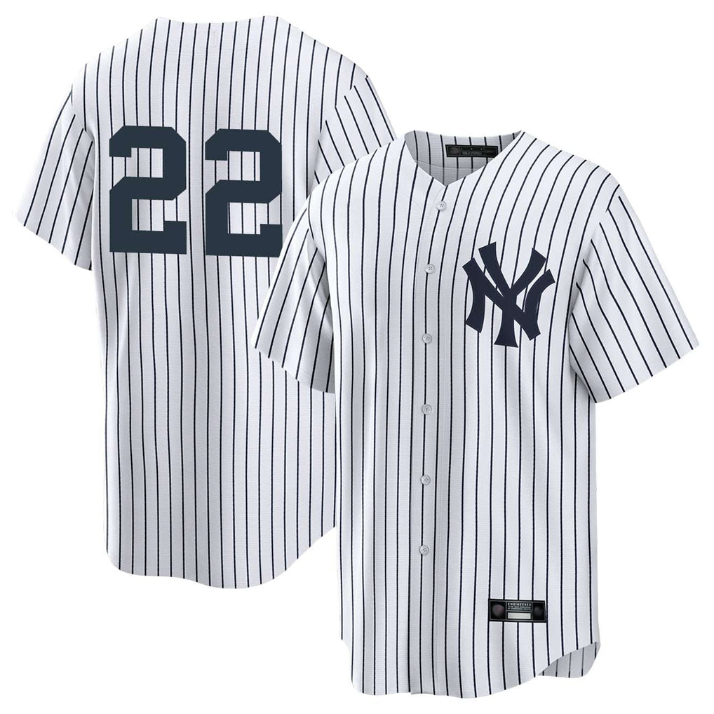 NY.Yankees #22 Ben Rice Player White Game Ddoa Stitched Jerseys