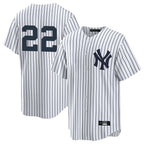 NY.Yankees #22 Ben Rice Player White Game Ddoa Stitched Jerseys