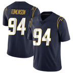 LA.Chargers #94 Dalvin Tomlinson Player Navy Limited Vapor Untouchable Home Game Ddoa Stitched Jerseys
