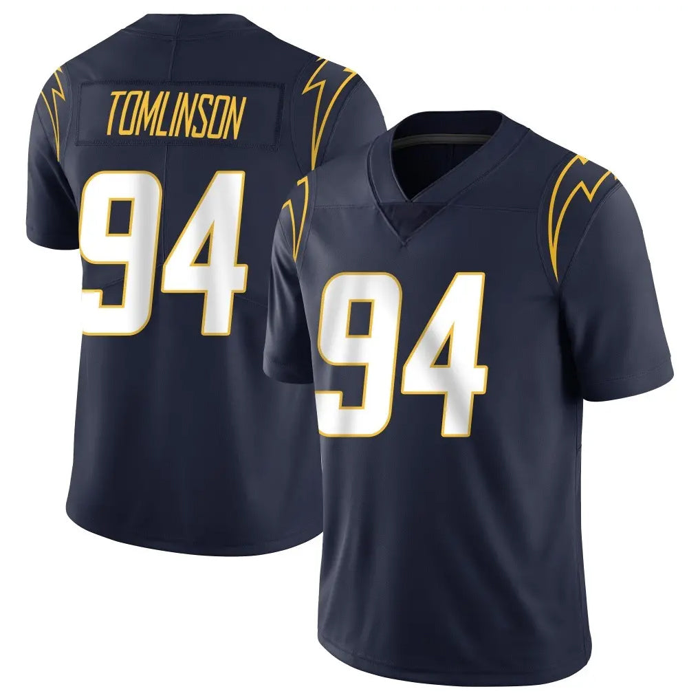 LA.Chargers #94 Dalvin Tomlinson Player Navy Limited Vapor Untouchable Home Game Ddoa Stitched Jerseys