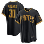 P.Pirates #30 Paul Skenes Player Black 2026 City Connect Home Game Ddoa Stitched Jerseys