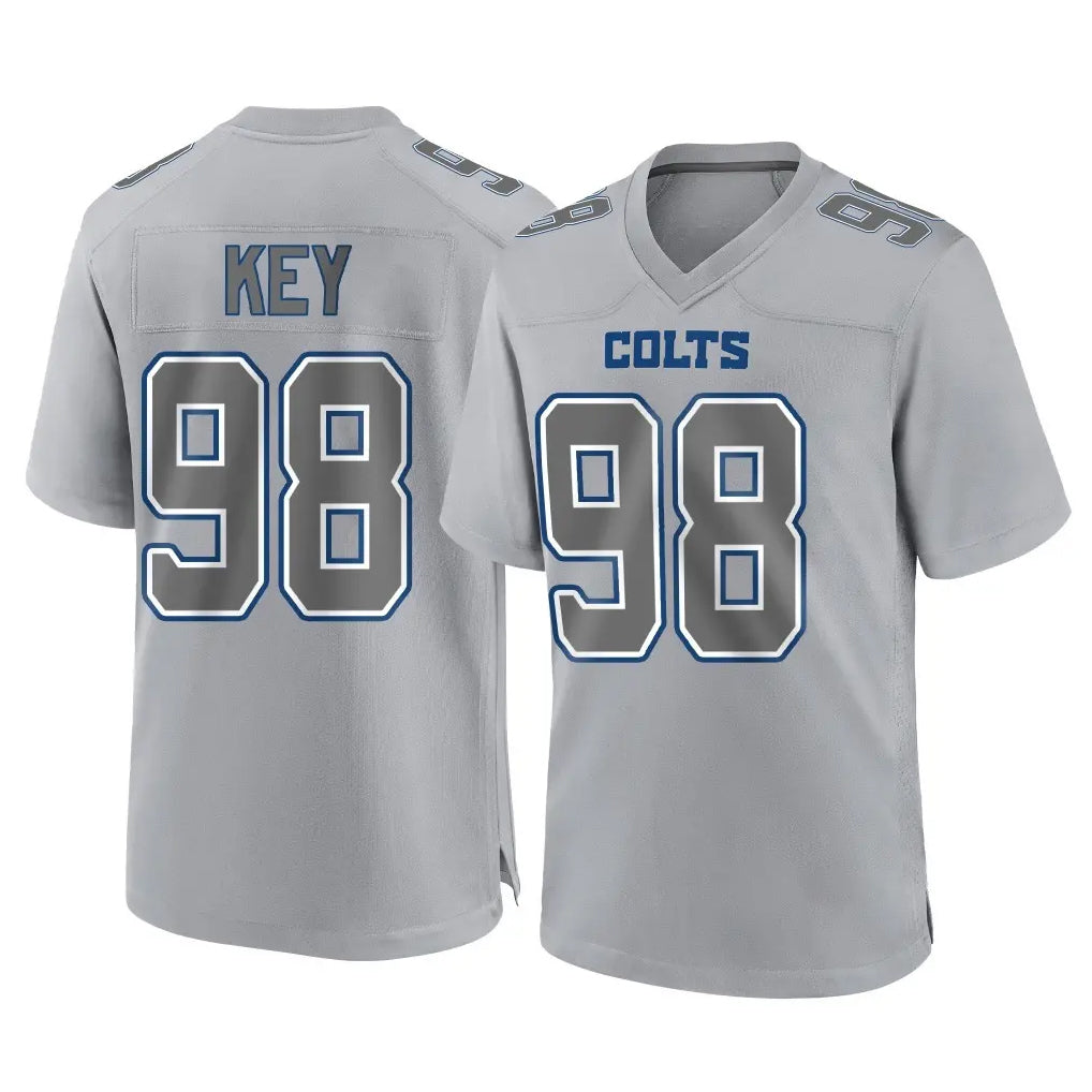 IN.Colts #98 Arden Key Player Gray Atmosphere Fashion Home Game Ddoa Stitched Jerseys