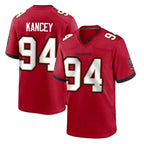 TB.Buccaneers #94 Calijah Kancey Player Red Home Game Ddoa Stitched Jerseys
