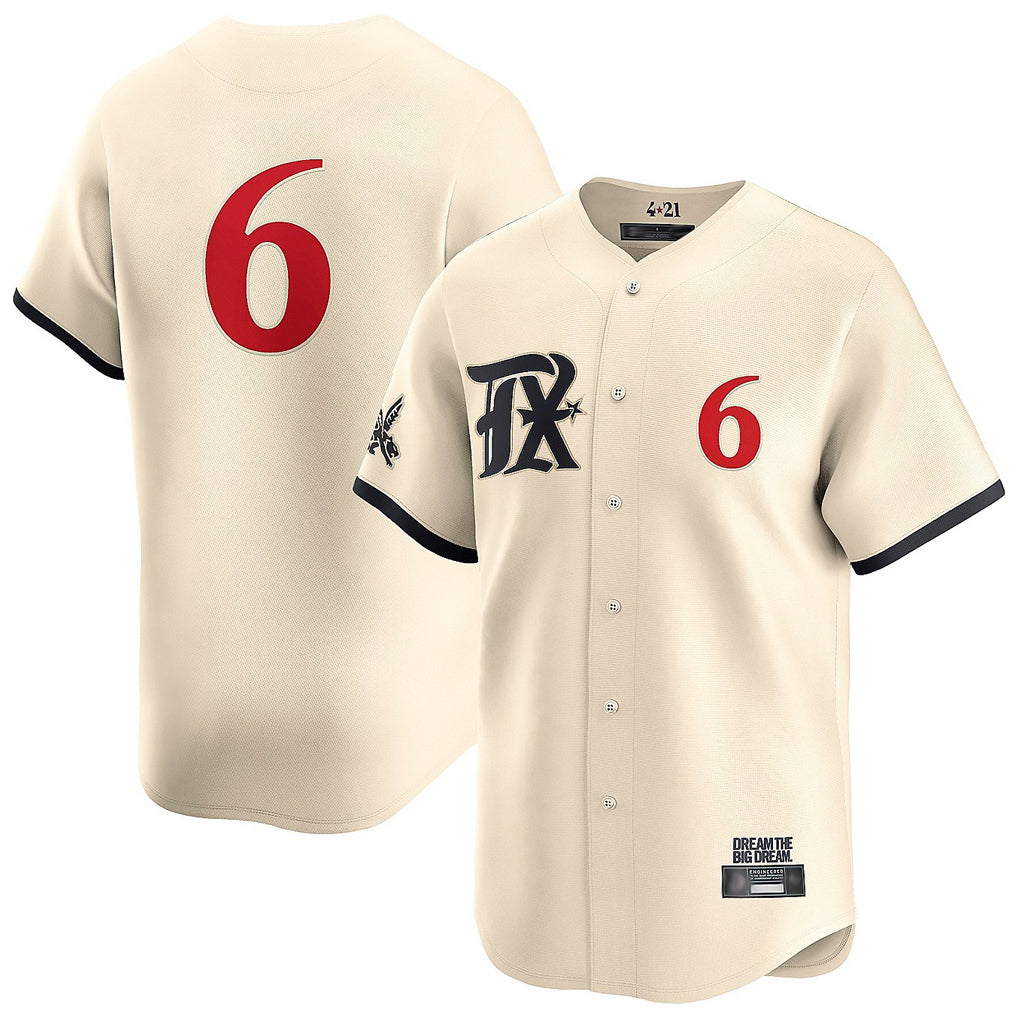 T.Rangers #6 Josh Jung Player Cream Limited City Connect Cream Ddoa Stitched Jerseys