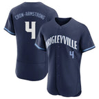 C.Cubs #4 Pete Crow-Armstrong Player Navy City Connect Limited Elite Home Ddoa Stitched Jerseys