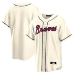 A.Braves ## Braves Blank Player Cream Home Game Ddoa Stitched Jerseys