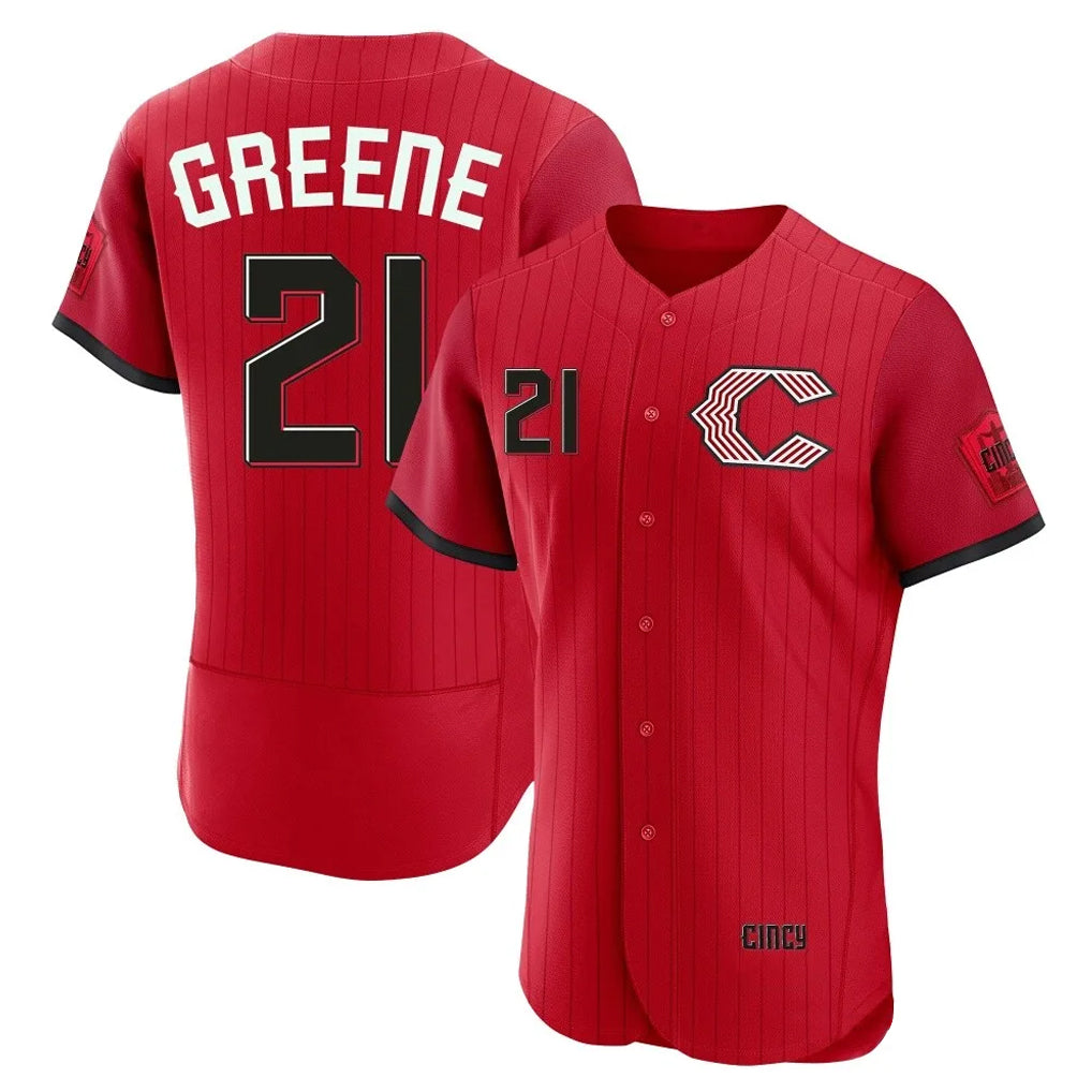 C.Reds #21 Hunter Greene Player Red 2026 City Connect Limited Elite Home Ddoa Stitched Jerseys