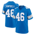 D.Lions #46 Jack Campbell Player Blue Alternate Home Game Ddoa Stitched Jerseys