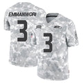 S.Seahawks #3 Nick Emmanwori Player Arctic Camo Limited Salute To Service Home Game Ddoa Stitched Jerseys