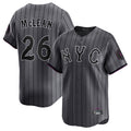 NY.Mets #26 Nolan McLean Player Gray City Connect Limited Ddoa Stitched Jerseys