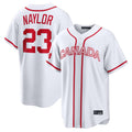 C.Guardians #23 Bo Naylor Player White World Classic Home Game Ddoa Stitched Jerseys
