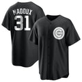 C.Cubs #31 Greg Maddux Player Black Game Ddoa Stitched Jerseys