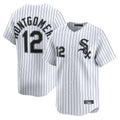 C.White Sox #12 Colson Montgomery Player White Stripe Limited Home Ddoa Stitched Jerseys