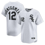 C.White Sox #12 Colson Montgomery Player White Stripe Limited Home Ddoa Stitched Jerseys