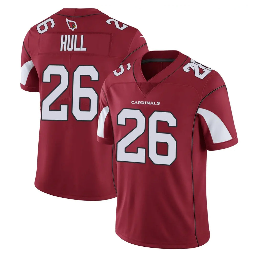 A.Cardinals #26 Evan Hull Player Cardinal Vapor Limited Home Game  Ddoa Stitched Jerseys