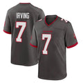 TB.Buccaneers #7 Bucky Irving Player Pewter Alternate Home Game Ddoa Stitched Jerseys