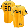 P.Pirates #30 Paul Skenes Player Gold City Connect Home Limited Ddoa Stitched Jerseys