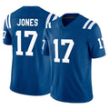 IN.Colts #17 Daniel Jones Player Royal Limited Vapor F.U.S.E. Home Game Ddoa Stitched Jerseys