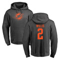 M.Dolphins #2 Malik Willis Player Darkgray Pullover Hoodies Limited Ddoa Stitched Jerseys